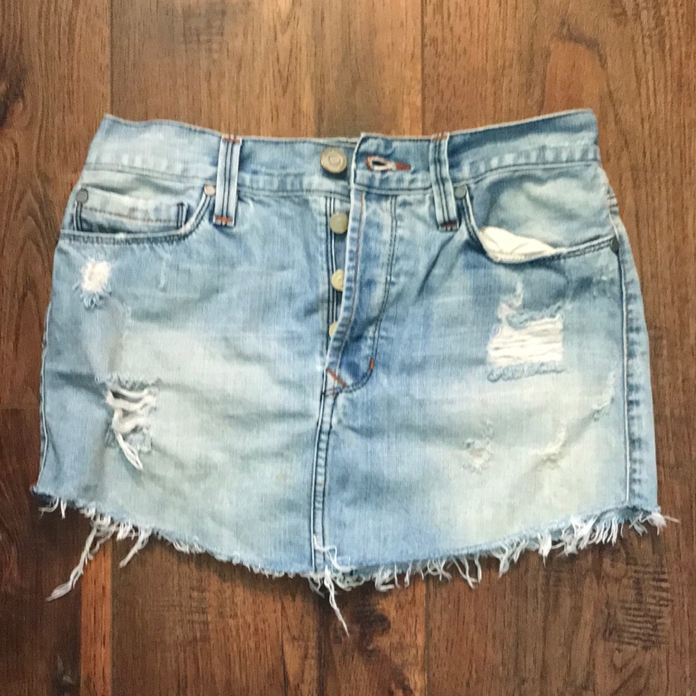 Jean skirt